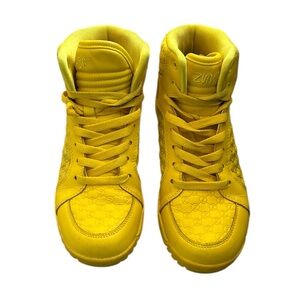 Zumba Yellow High-Top Sneakers